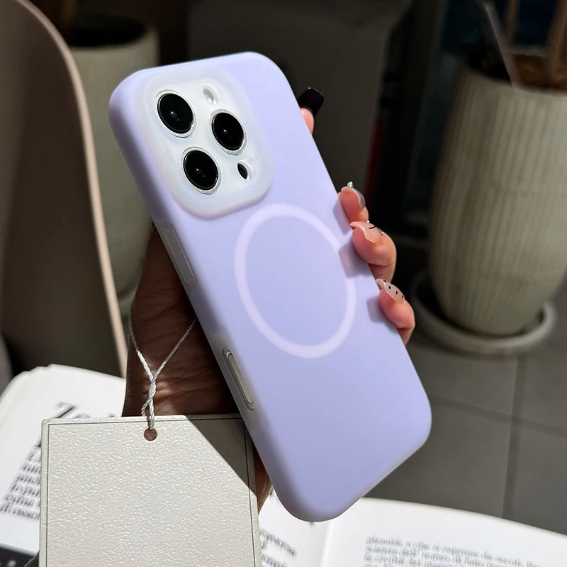 Liquid Silicone Magnetic Phone Case - Liquid Silicone Candy Color Jelly Phone