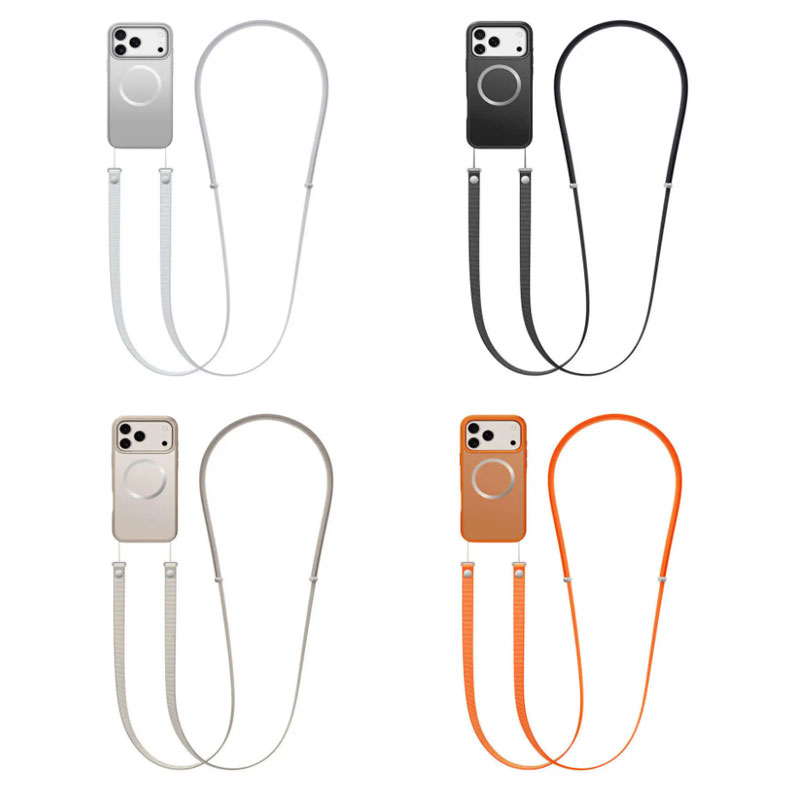 For Original 1:1 Magnetic Cros - огляд і ціна Crossbody Lanyard Neck Strap Case