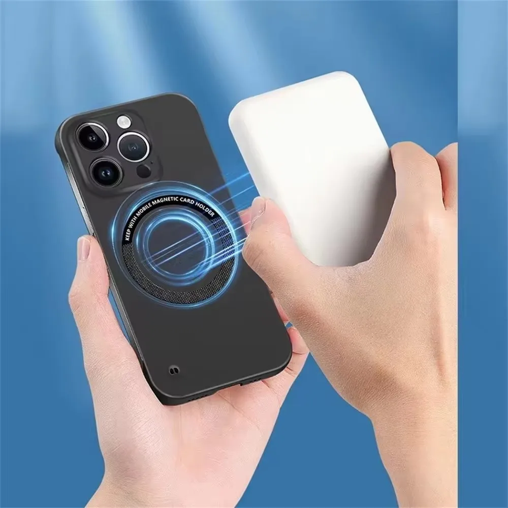 For Magsafe Magnetic Frameless - огляд і ціна Ultra Thin Frameless Phone Cover