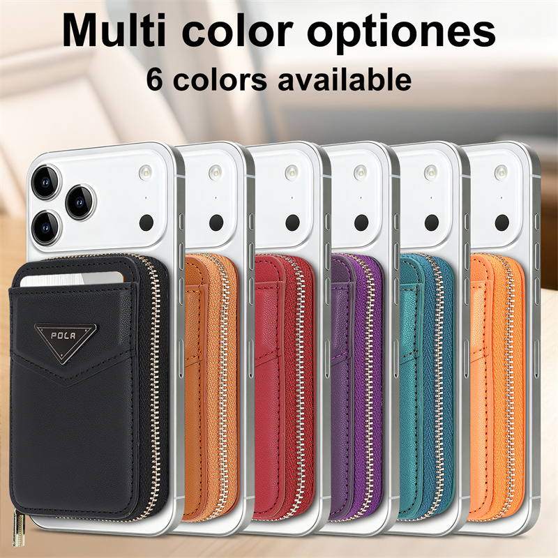 Zipper Wallet Card Holder Case - огляд і ціна Leather Wallet Card Holder Phone Cover