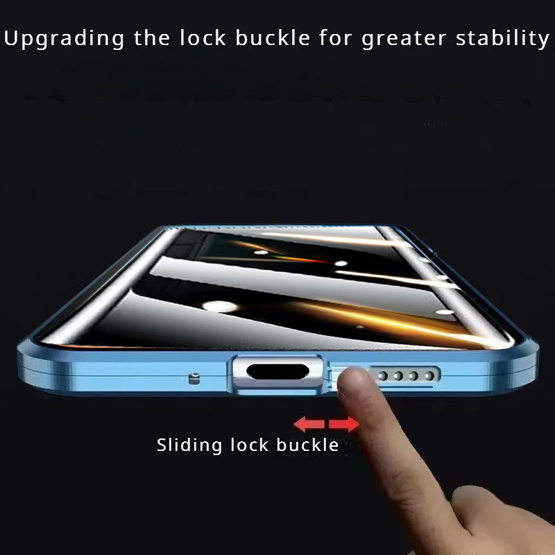 For Huawei nova Y74 Y73 Y63 Y7 - огляд і ціна Anti Spy Privacy Glass Case