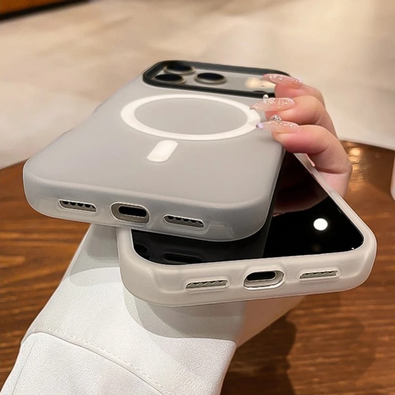 Luxury 2 IN 1 Magnetic Shockpr - огляд і ціна Liquid Silicone Magnetic Phone Case