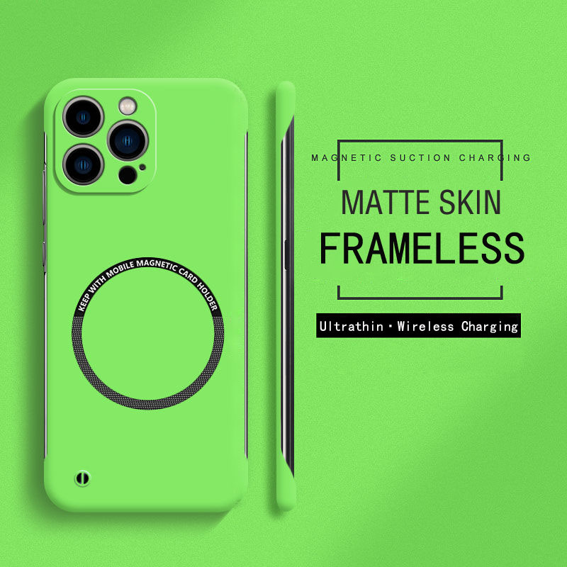 Frameless Magnetic For Magsafe - огляд і ціна Matte Hard Pc Back Case
