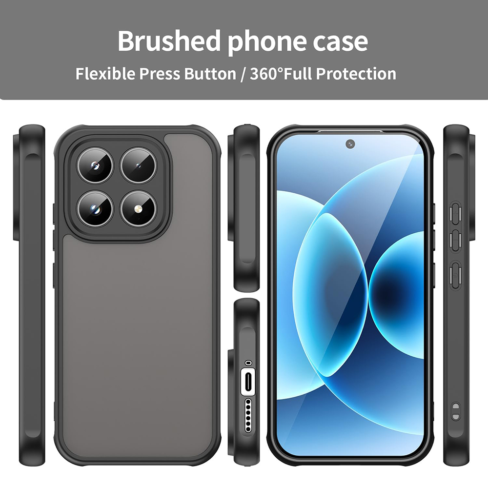 Military-Grade Heavy-Duty Prot - огляд і ціна Matte Hard Pc Back Case