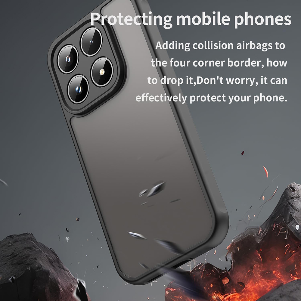 Military-Grade Heavy-Duty Prot - огляд і ціна Matte Hard Pc Back Case