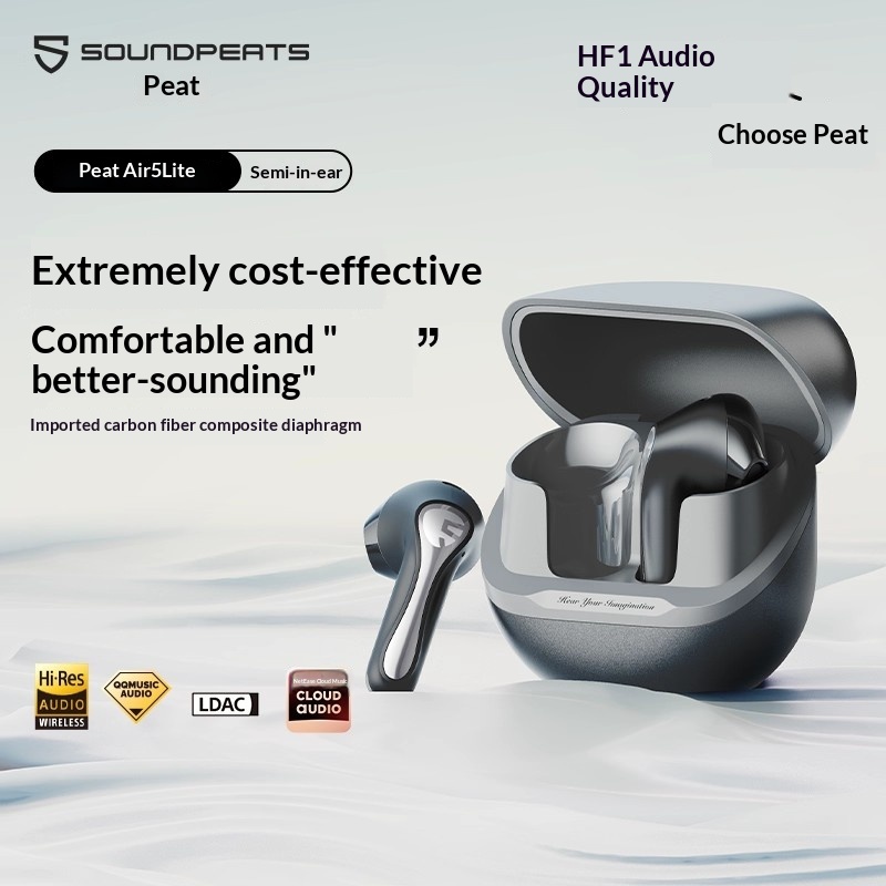 SoundPEATS Air5 Lite Bluetooth - огляд і ціна Earphones