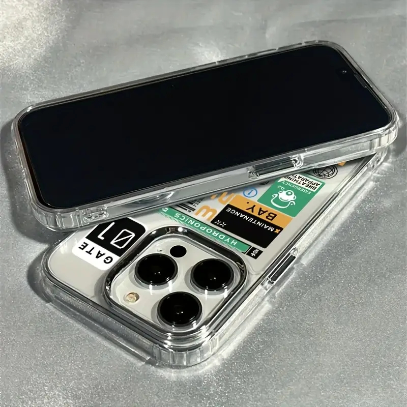 Car Sticker Labels Clear Phone - огляд і ціна Clear Shockproof Bumper Case