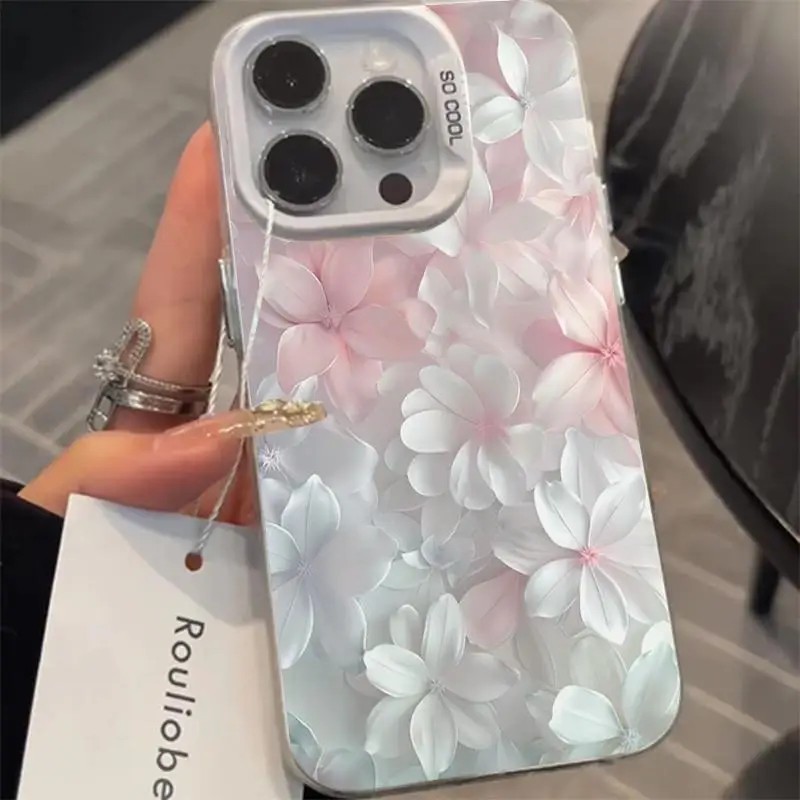 Pink Flower Case for iPhone 15 - огляд і ціна Screen Protectors