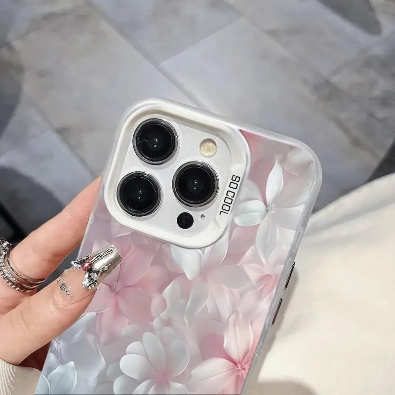 Pink Flower Case for iPhone 15 - огляд і ціна Screen Protectors