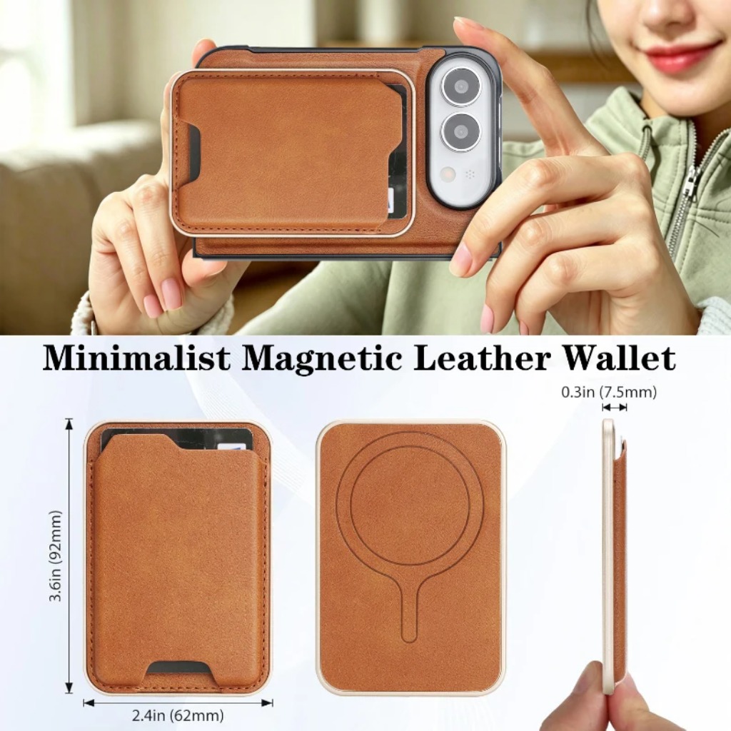 Detachable Leather Wallet with - огляд і ціна Leather Wallet Card Holder Phone Cover