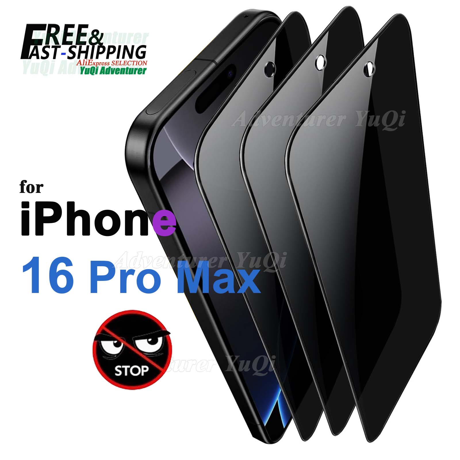 Anti Spy Screen Protector For  - огляд і ціна Anti Spy Privacy Glass Case