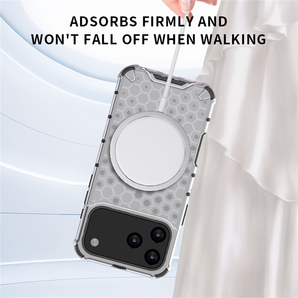 Luxury Clear Honeycomb Armour  - огляд і ціна Clear Shockproof Bumper Case