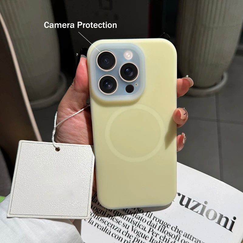 Liquid Silicone Candy Color Je - огляд і ціна Liquid Silicone Magnetic Phone Case