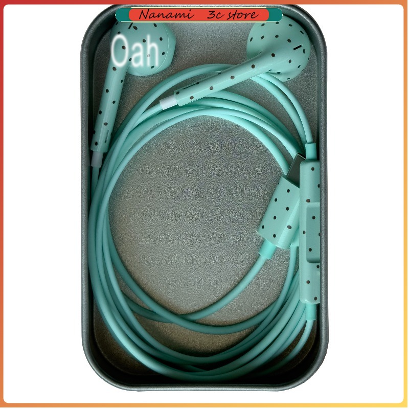 Oah Polka Dot Wired Earphones  - огляд і ціна Earphones