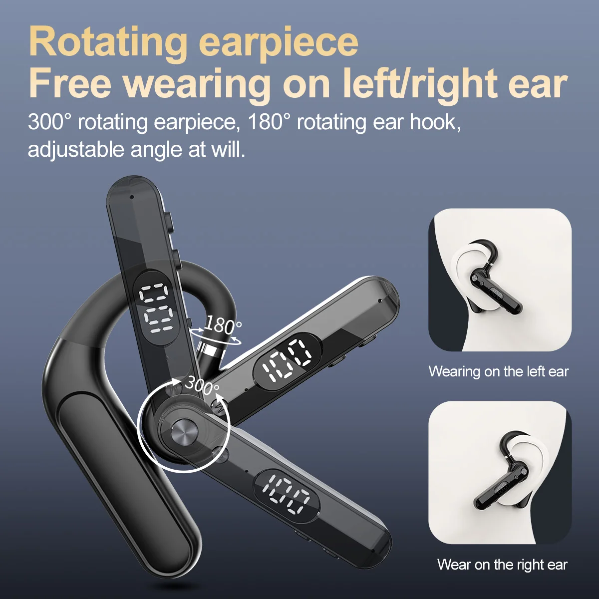 Wireless Bluetooth Headphones  - огляд і ціна Earphones