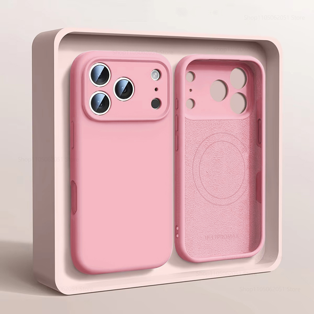 For Magsafe Magnetic Phone Cas - огляд і ціна Liquid Silicone Magnetic Phone Case