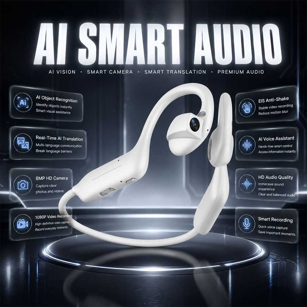 NEW 1080P UHD Bluetooth Earpho - огляд і ціна Earphones