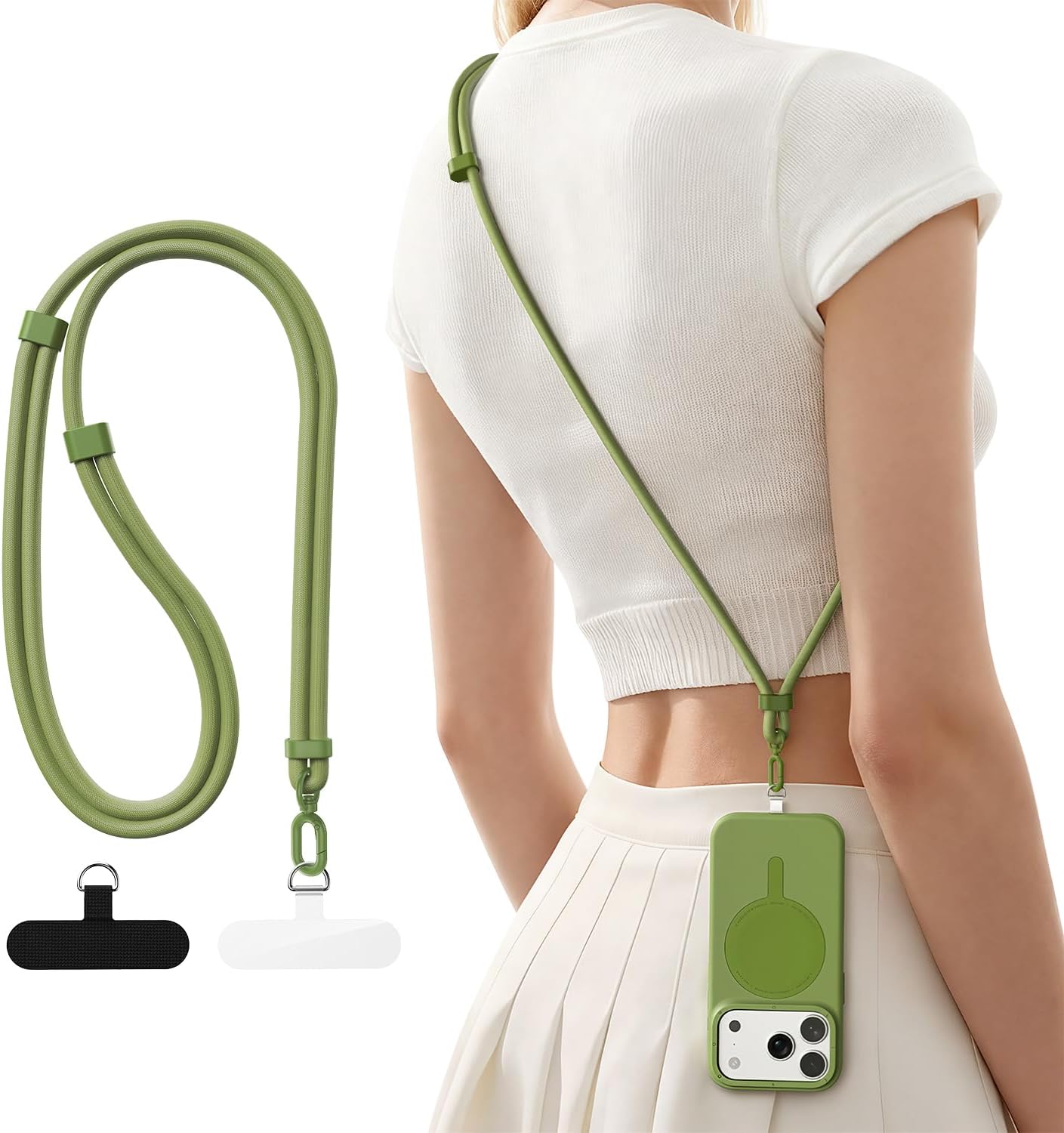 Phone Lanyard Crossbody with 2 - огляд і ціна Crossbody Lanyard Neck Strap Case