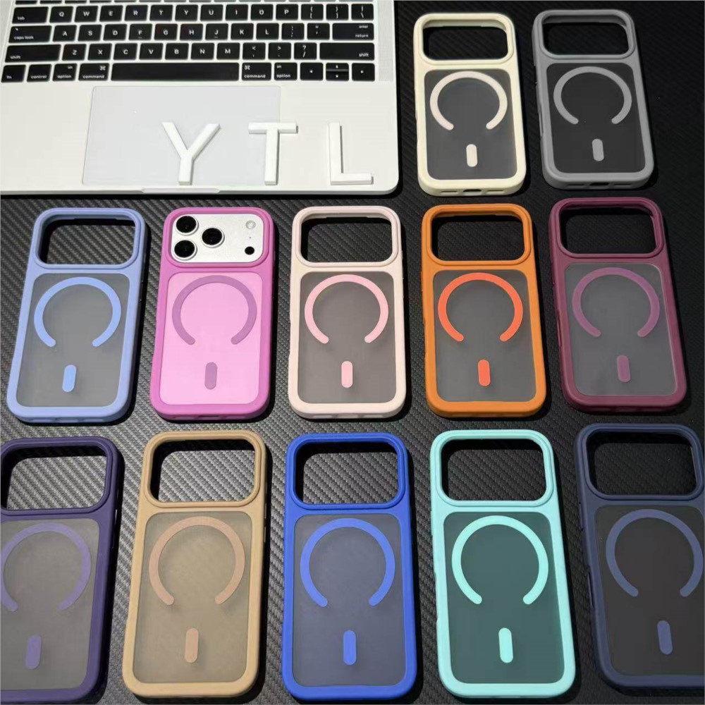 For Magsafe Wireless Charge Ca - огляд і ціна Clear Shockproof Bumper Case