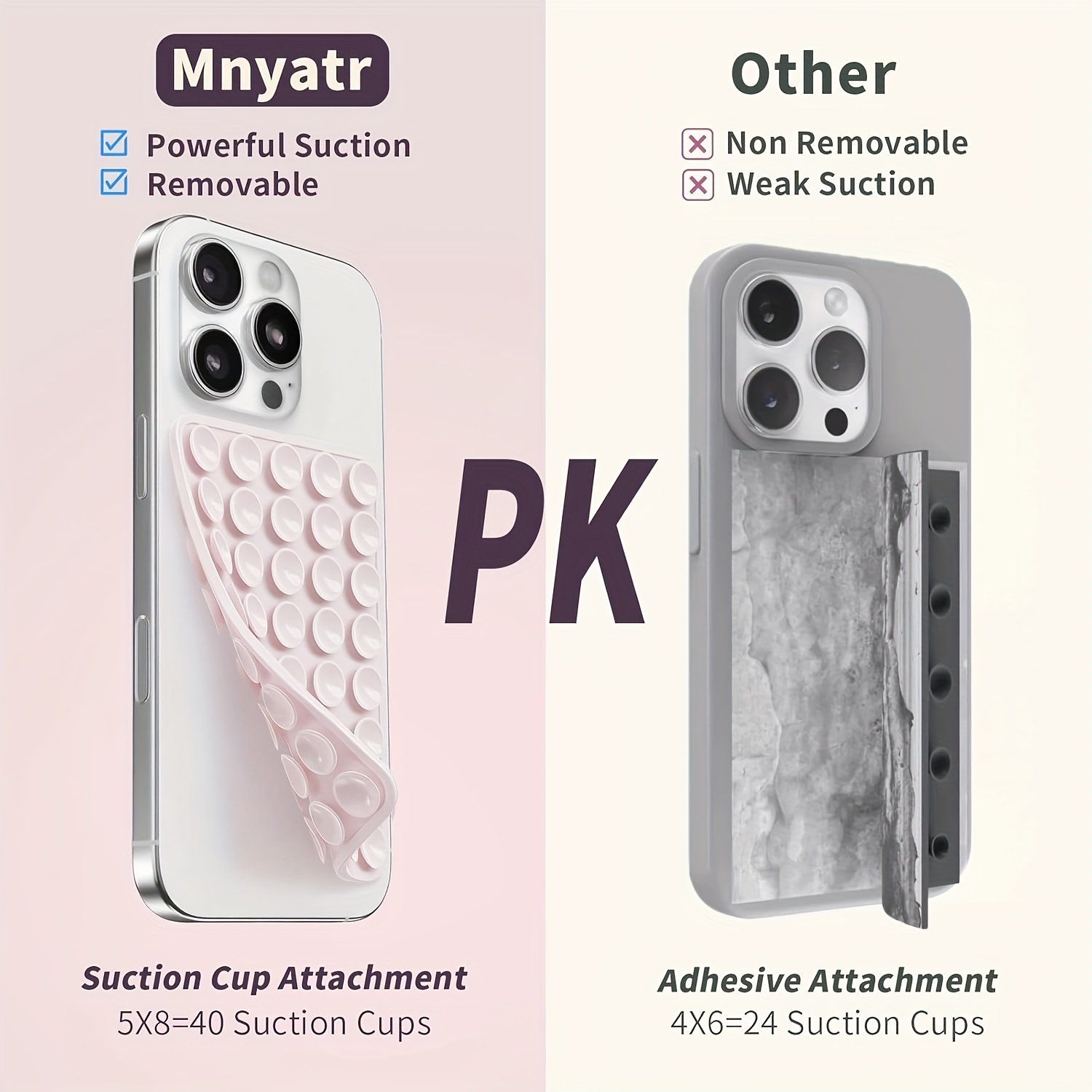 2pcs Double-Sided Silicone Suc - огляд і ціна Phone Stands